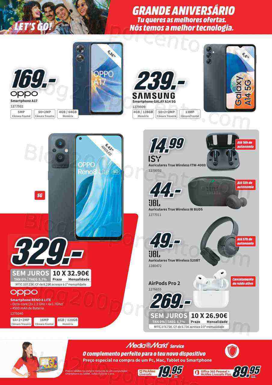 Antevisão Folheto MEDIA MARKT Aniversário Promoções 3 a 10 maio