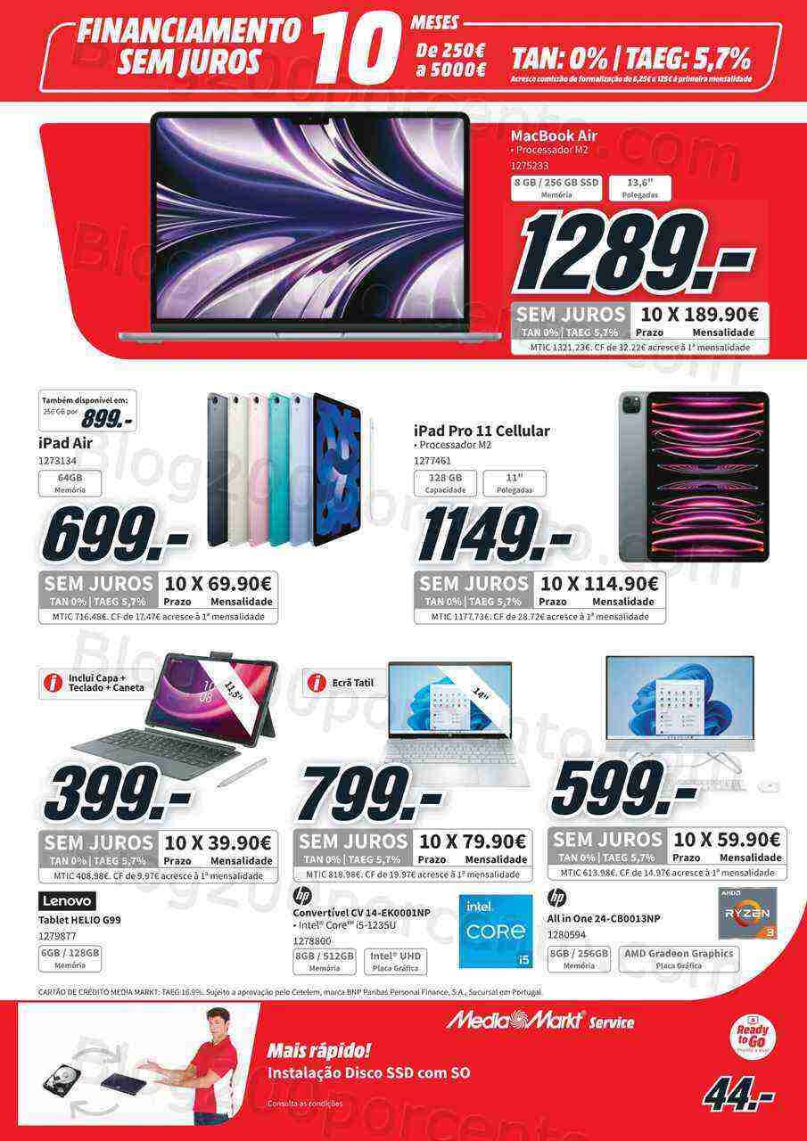 Antevisão Folheto MEDIA MARKT Aniversário Promoções 3 a 10 maio