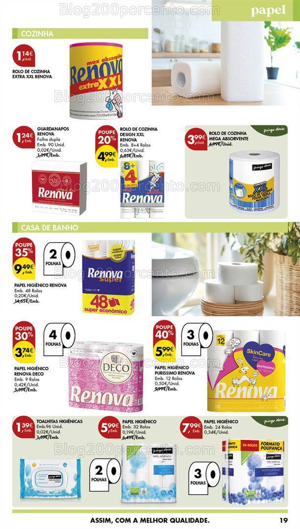 Antevisão Folheto PINGO DOCE Açores Cuidados Pessoais e do Lar - 20 junho a 3 julho