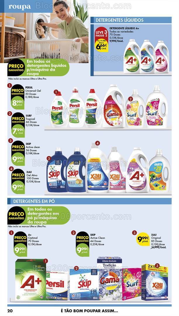 Antevisão Folheto PINGO DOCE Açores Cuidados Pessoais e do Lar - 20 junho a 3 julho