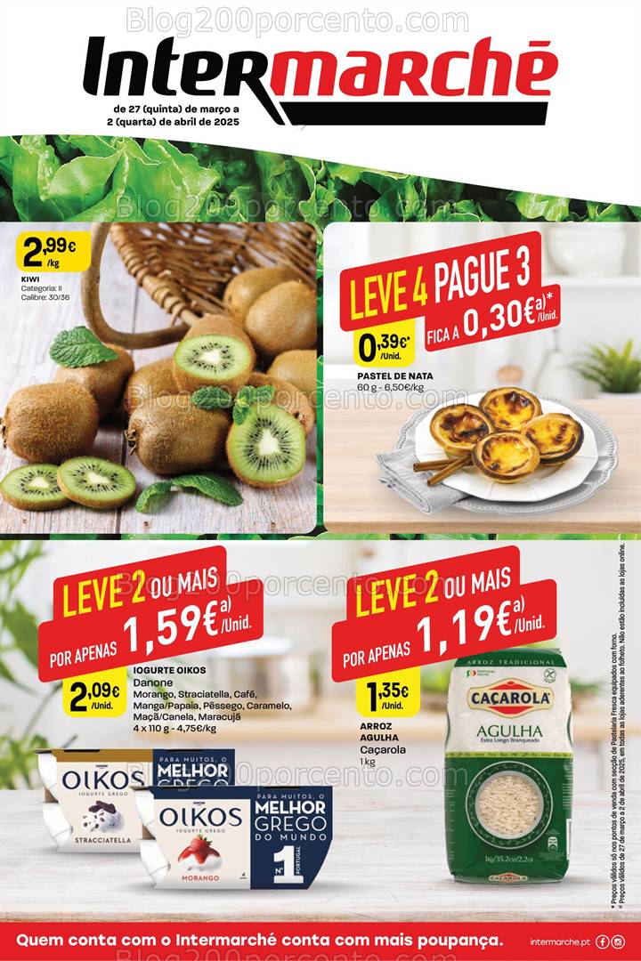 Antevisão Folheto INTERMARCHÉ Mini Promoções de 27 março a 2 abril