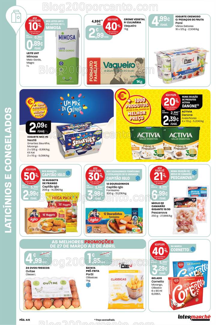 Antevisão Folheto INTERMARCHÉ Mini Promoções de 27 março a 2 abril