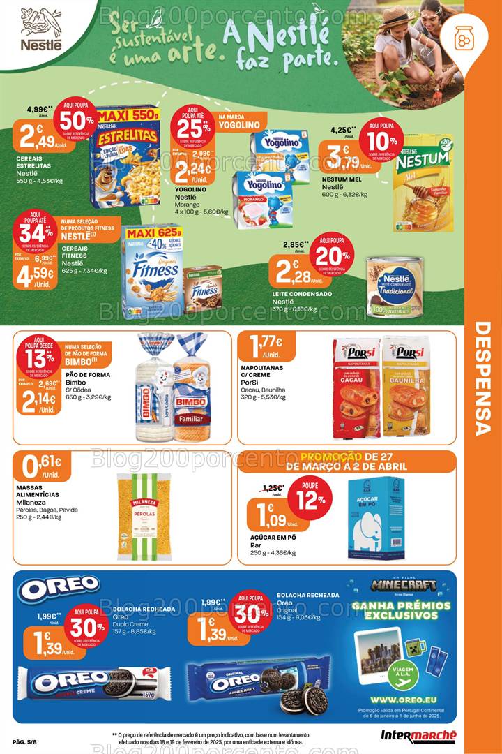 Antevisão Folheto INTERMARCHÉ Mini Promoções de 27 março a 2 abril