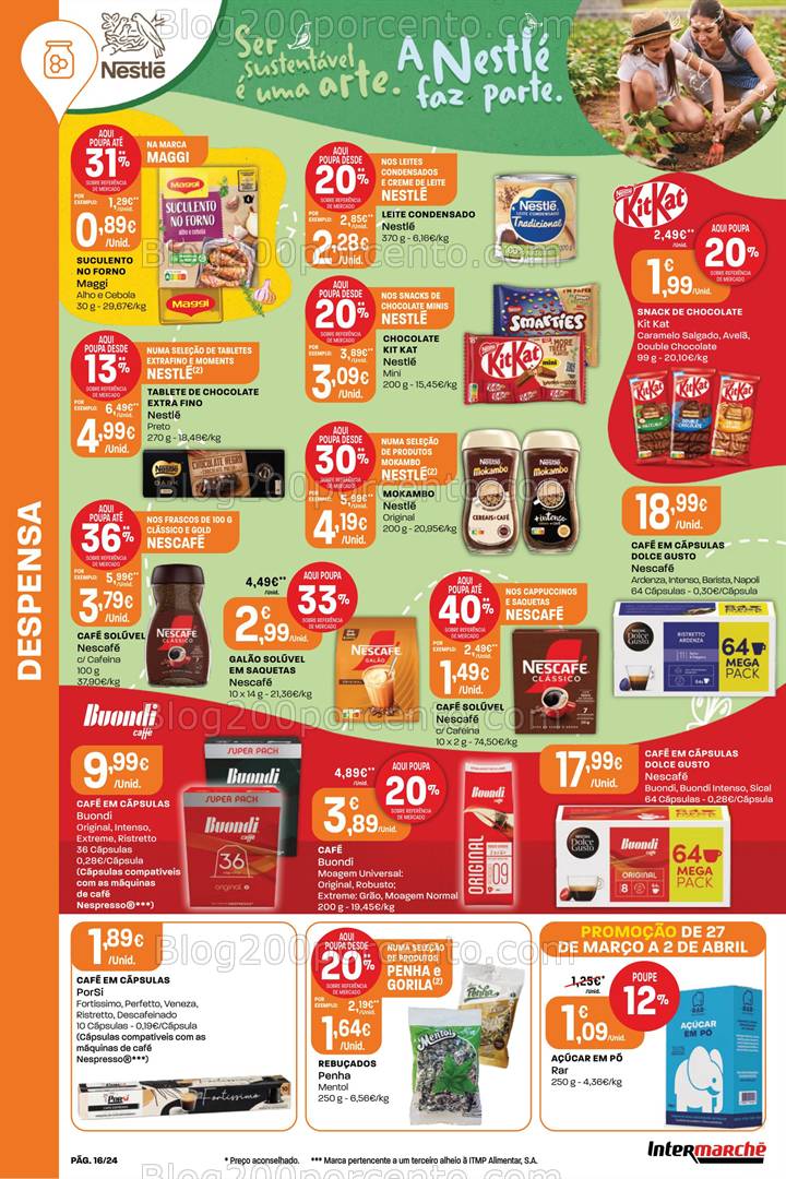 Antevisão Folheto INTERMARCHÉ Super Promoções de 27 março a 2 abril