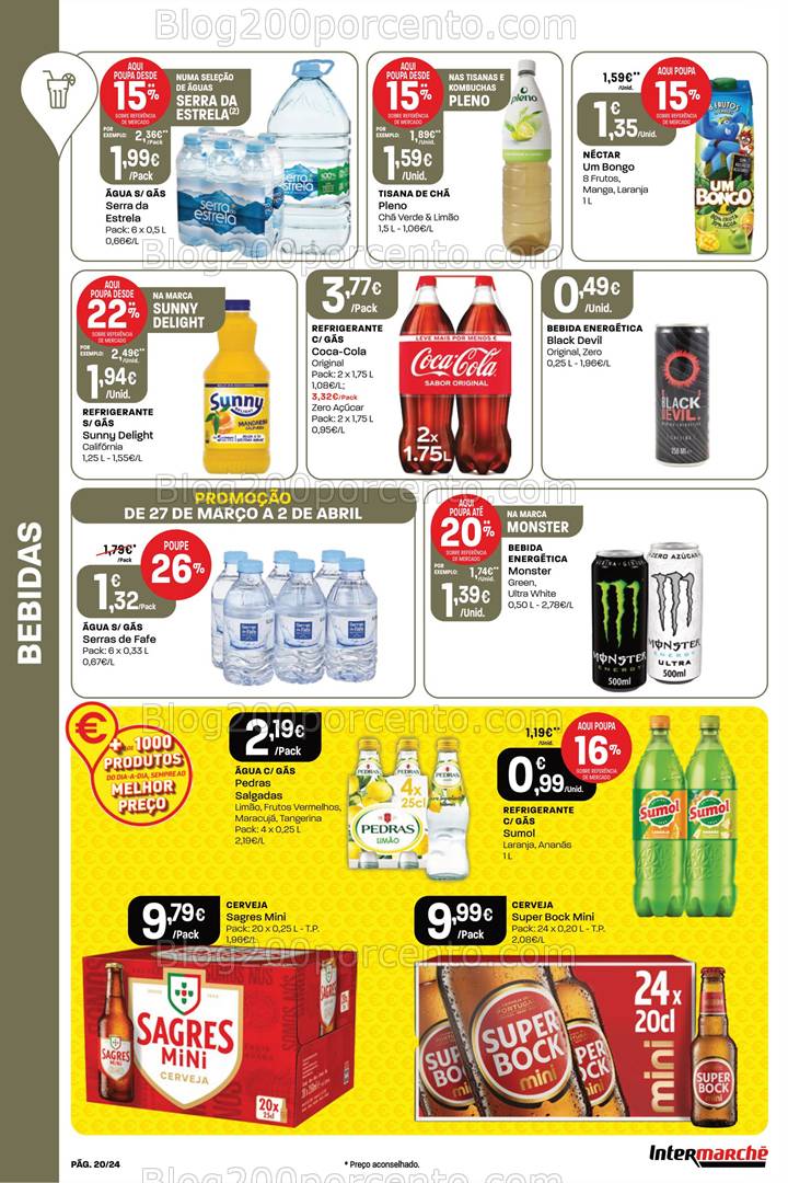 Antevisão Folheto INTERMARCHÉ Super Promoções de 27 março a 2 abril