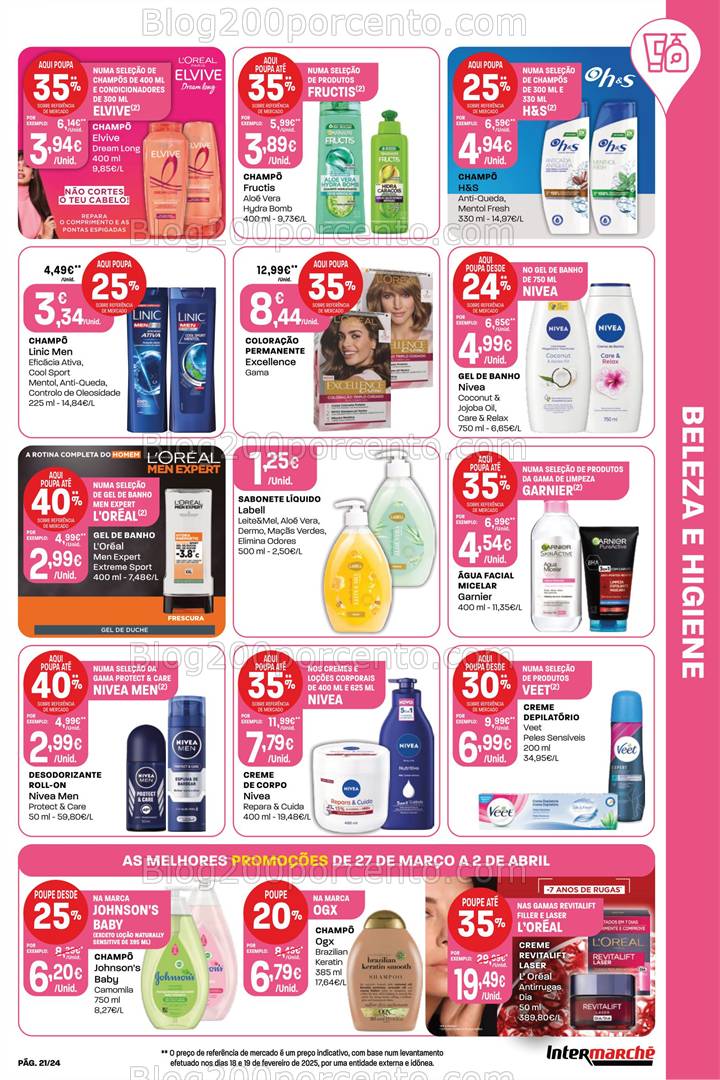 Antevisão Folheto INTERMARCHÉ Super Promoções de 27 março a 2 abril