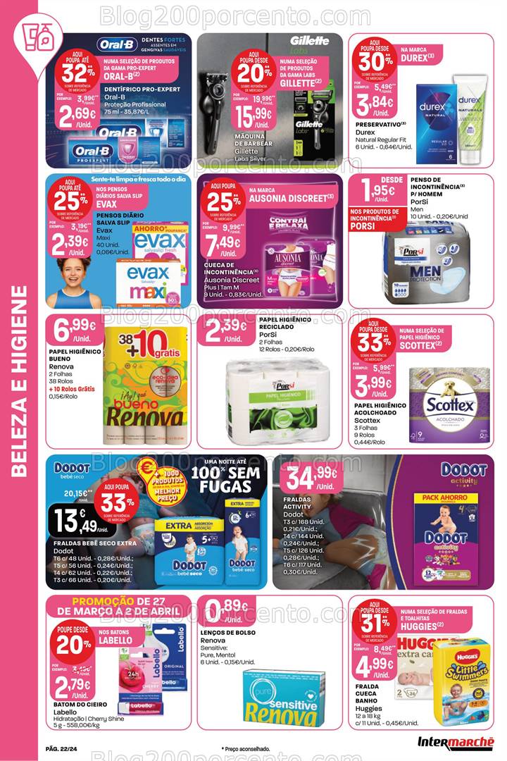 Antevisão Folheto INTERMARCHÉ Super Promoções de 27 março a 2 abril