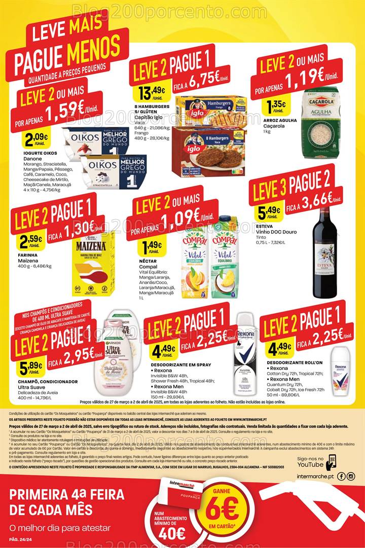 Antevisão Folheto INTERMARCHÉ Super Promoções de 27 março a 2 abril