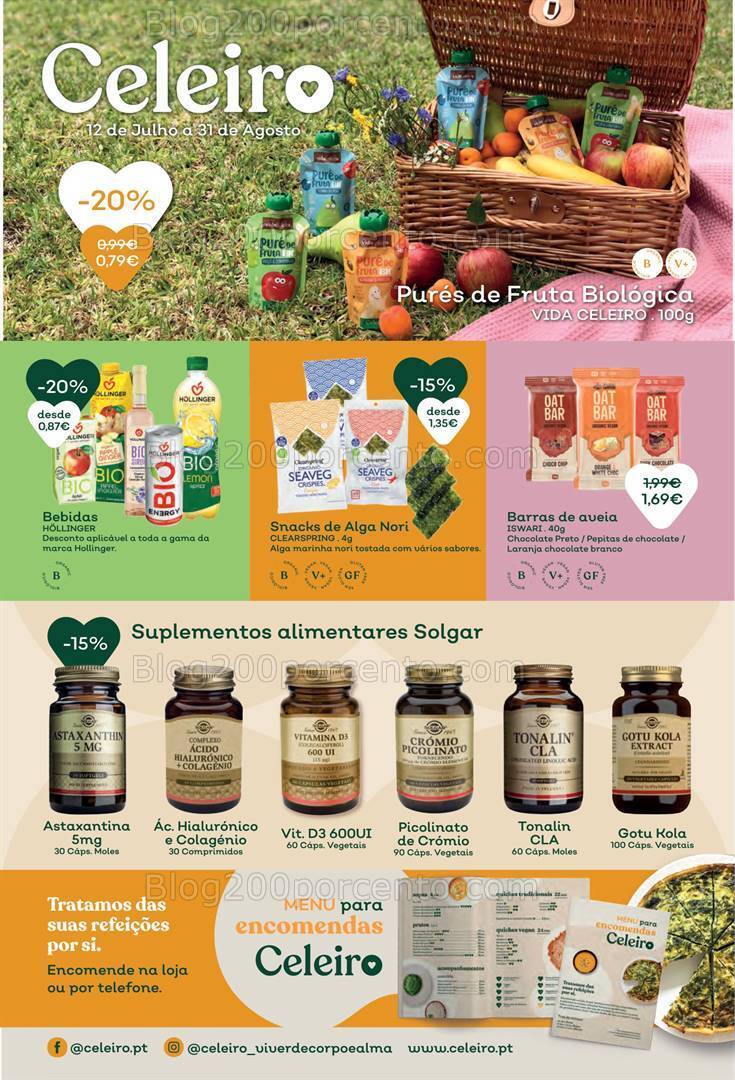 Antevisão Folheto CELEIRO Promoções de 12 julho a 31 agosto