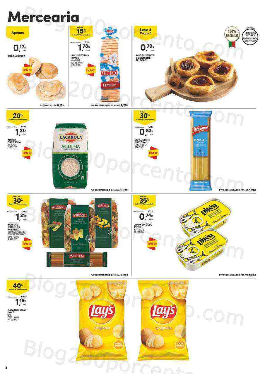 Antevisão Folheto CONTINENTE Aberturas Promoções de 19 a 22 maio