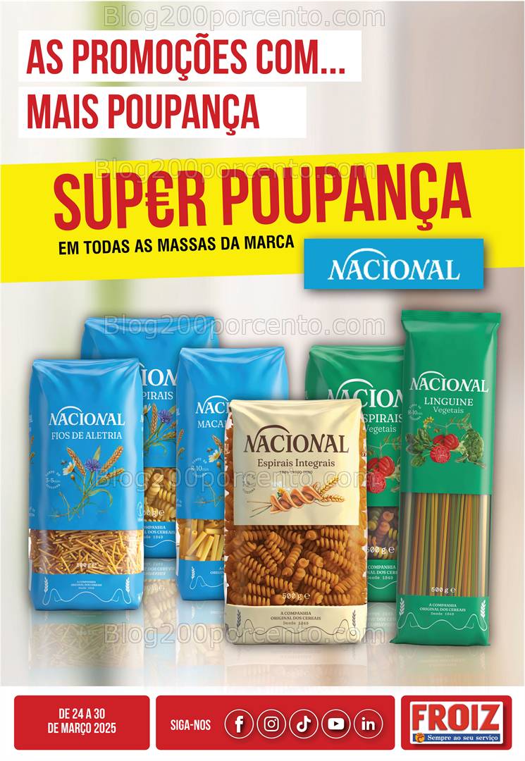 Antevisão Folheto FROIZ Promoções de 24 a 30 março