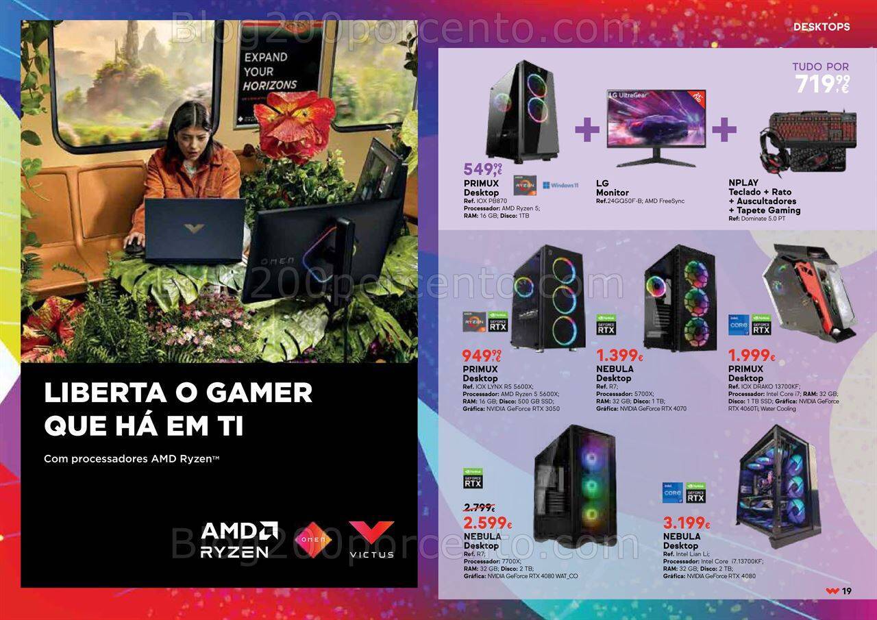 Antevisão Folheto WORTEN Game Ring Promoções de 6 a 23 outubro