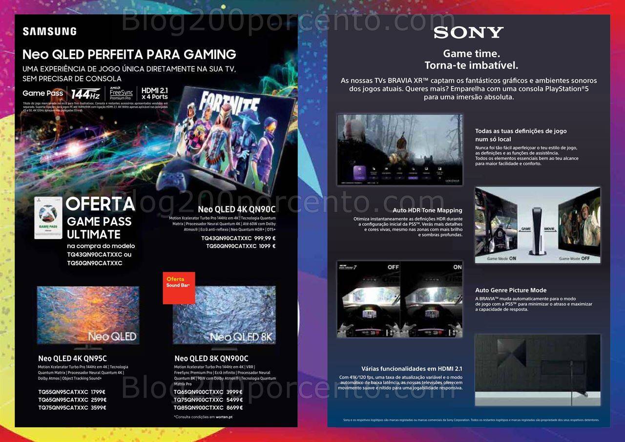 Antevisão Folheto WORTEN Game Ring Promoções de 6 a 23 outubro