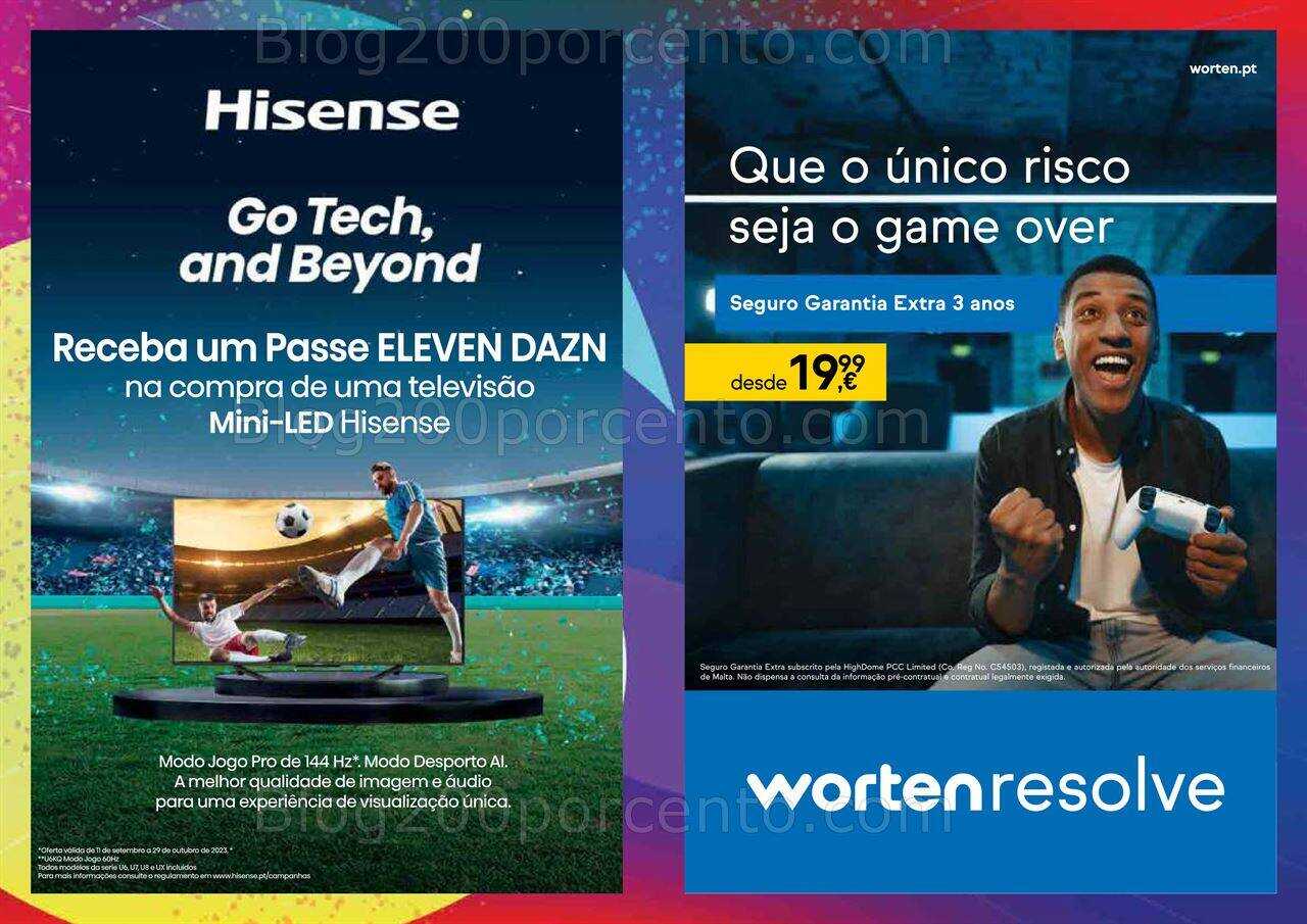 Antevisão Folheto WORTEN Game Ring Promoções de 6 a 23 outubro