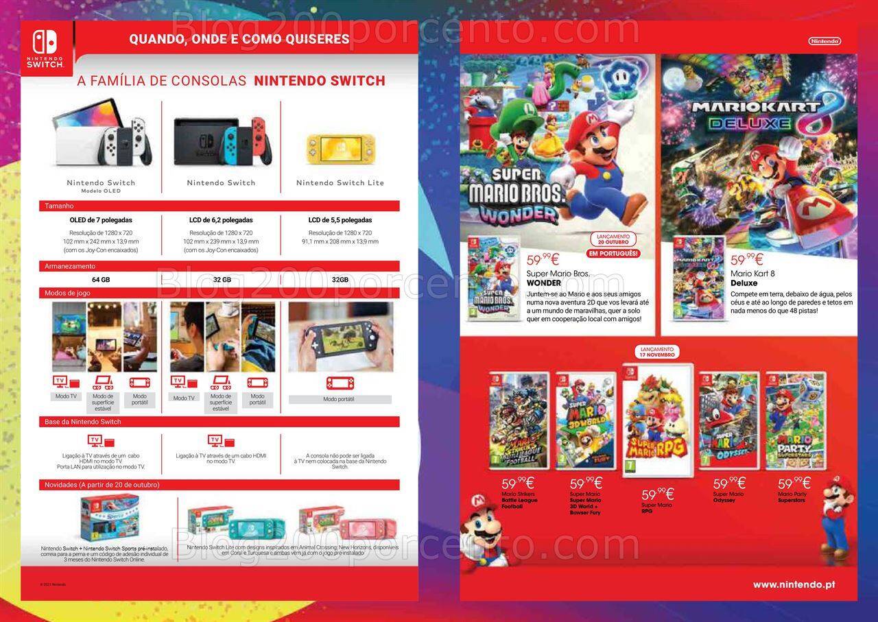 Antevisão Folheto WORTEN Game Ring Promoções de 6 a 23 outubro