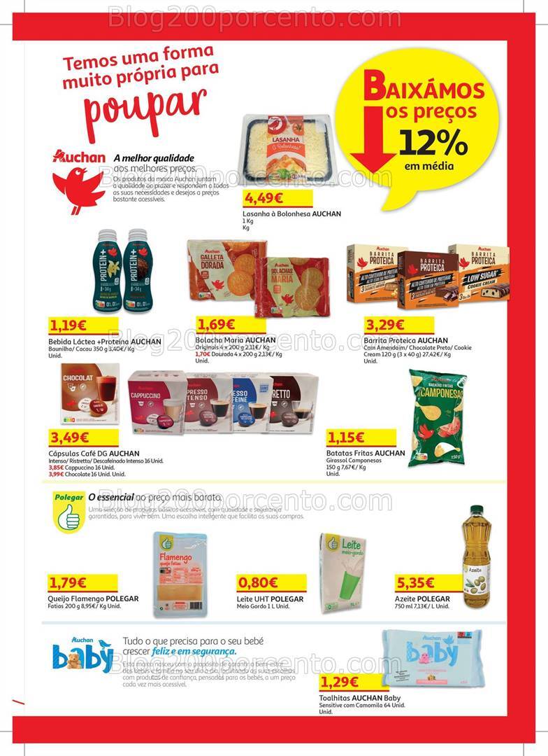 Antevisão Folheto AUCHAN Aberturas Graça Promoções de 4 a 18 dezembro
