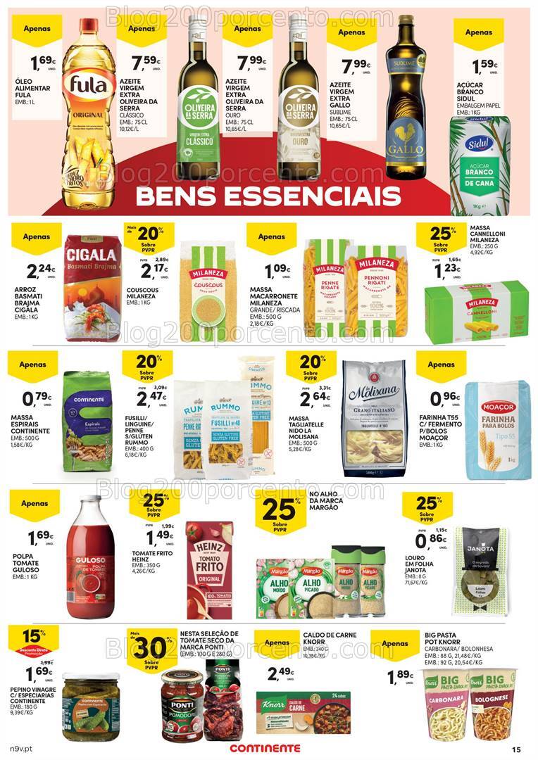 Antevisão Folheto CONTINENTE Açores Promoções de 1 a 14 agosto