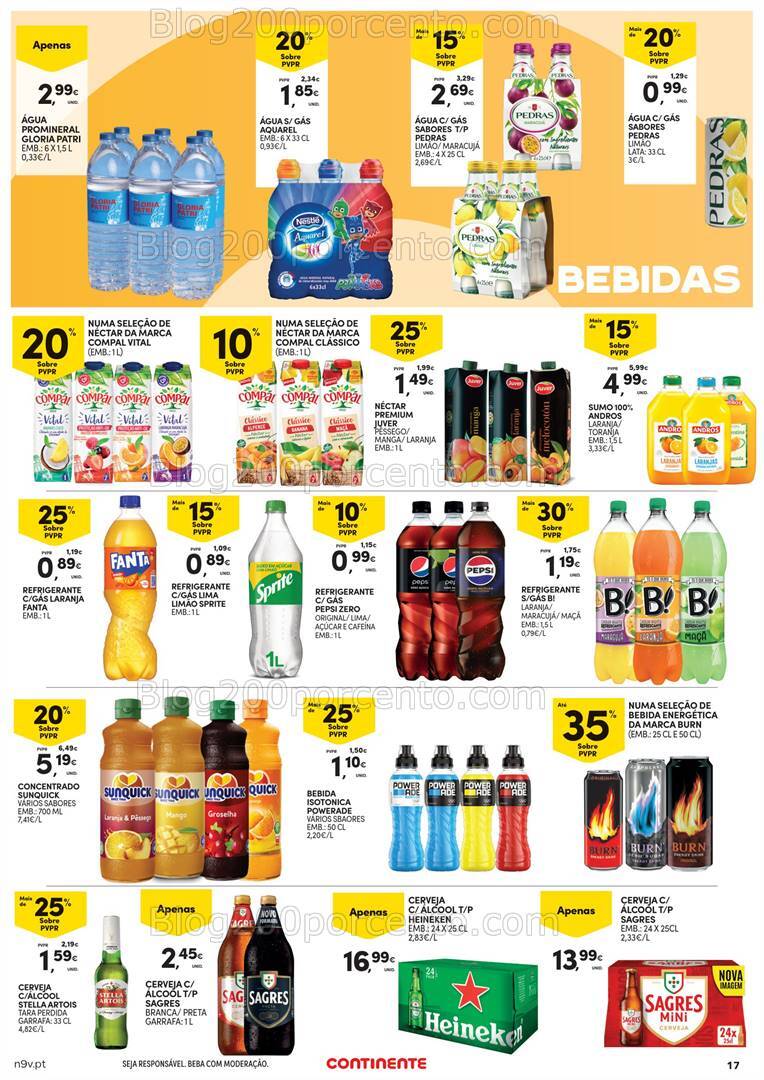 Antevisão Folheto CONTINENTE Açores Promoções de 1 a 14 agosto