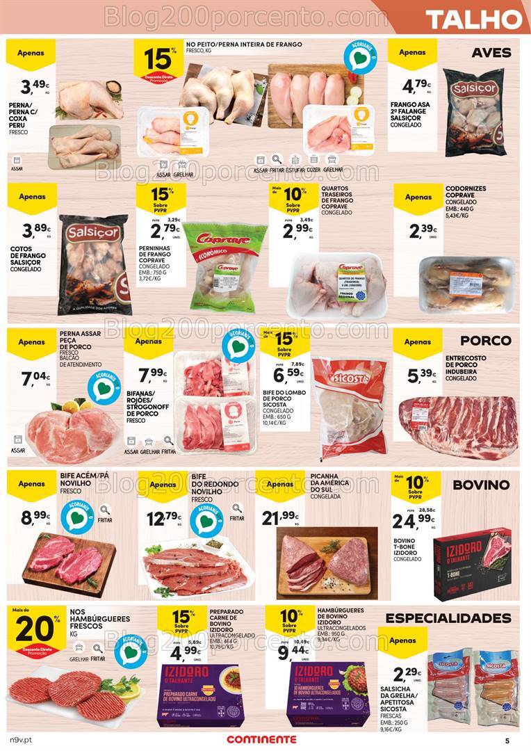 Antevisão Folheto CONTINENTE Açores Promoções de 1 a 14 agosto