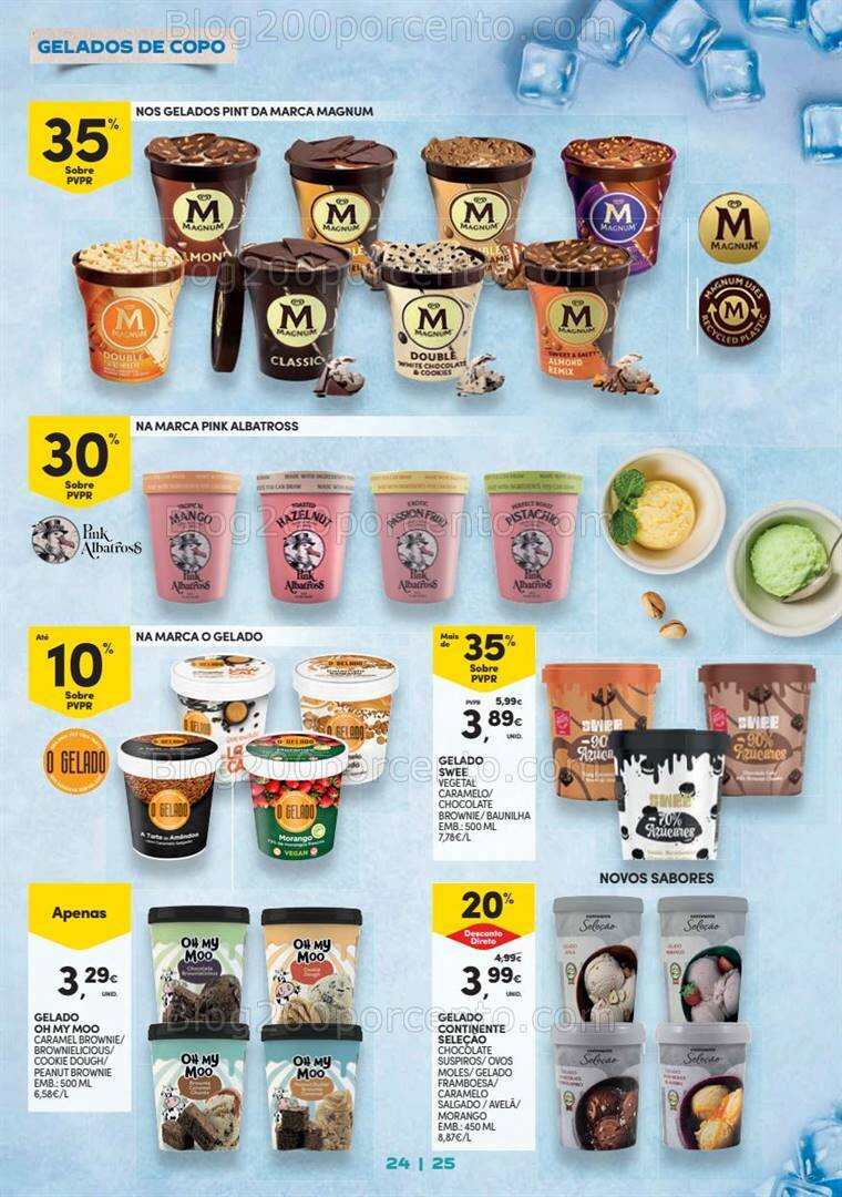 Antevisão Folheto CONTINENTE Congelados Promoções de 19 setembro a 15 outubro