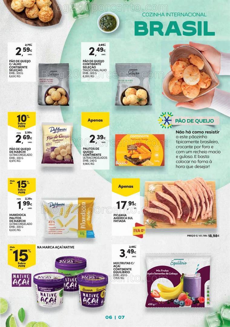 Antevisão Folheto CONTINENTE Congelados Promoções de 19 setembro a 15 outubro