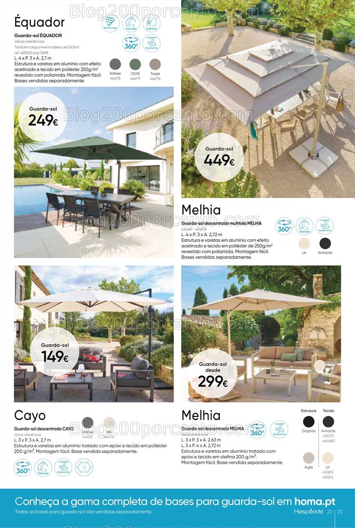 Antevisão Folheto HÔMA Ar Livre Promoções de 11 abril a 14 julho