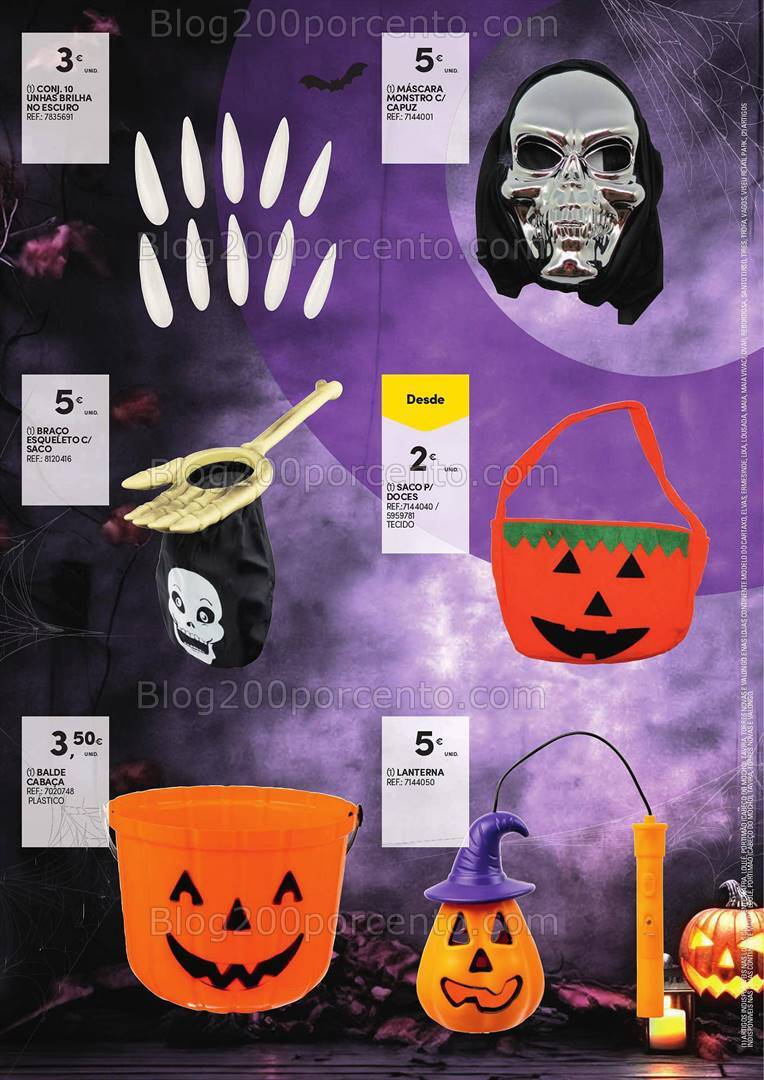 Antevisão Folheto CONTINENTE Halloween Promoções até 31 outubro