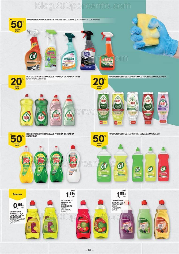 Antevisão Folheto CONTINENTE Higiene Promoções de 20 fevereiro a 3 março