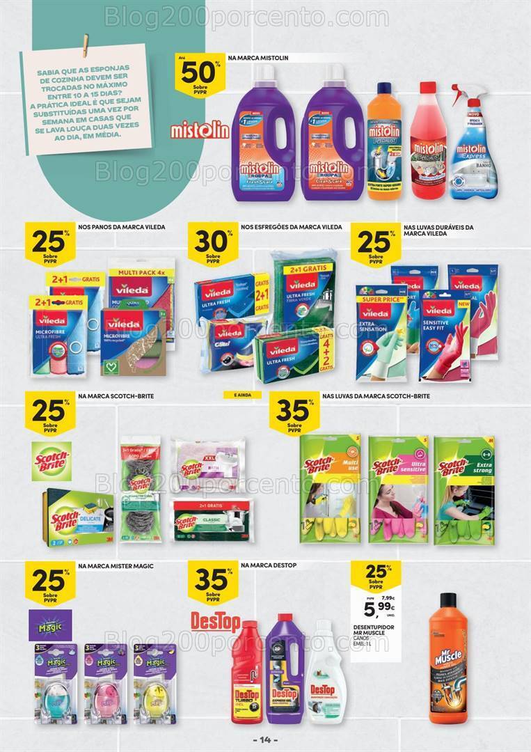 Antevisão Folheto CONTINENTE Higiene Promoções de 20 fevereiro a 3 março