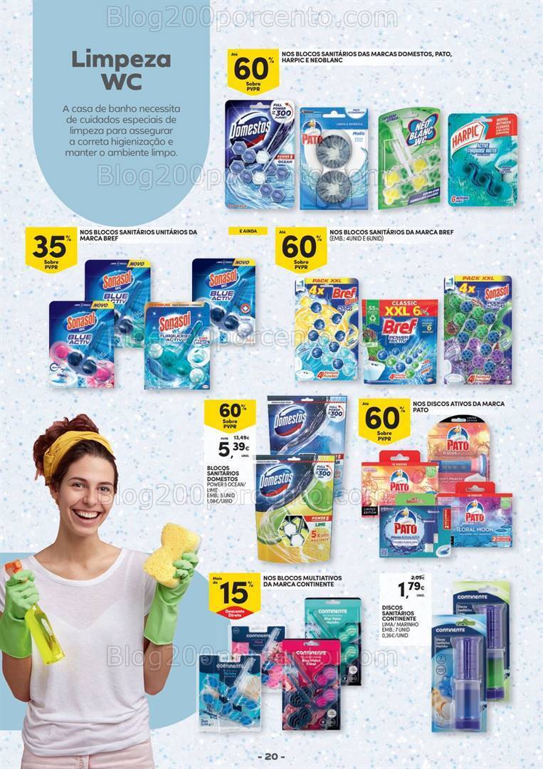 Antevisão Folheto CONTINENTE Higiene Promoções de 20 fevereiro a 3 março