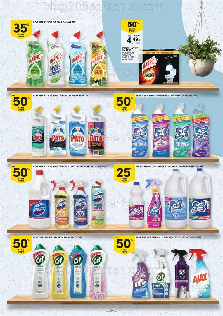 Antevisão Folheto CONTINENTE Higiene Promoções de 20 fevereiro a 3 março