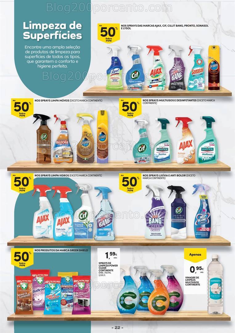 Antevisão Folheto CONTINENTE Higiene Promoções de 20 fevereiro a 3 março