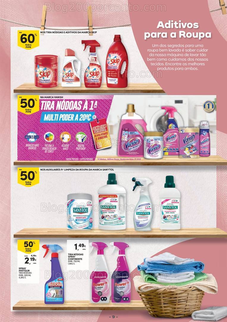 Antevisão Folheto CONTINENTE Higiene Promoções de 20 fevereiro a 3 março