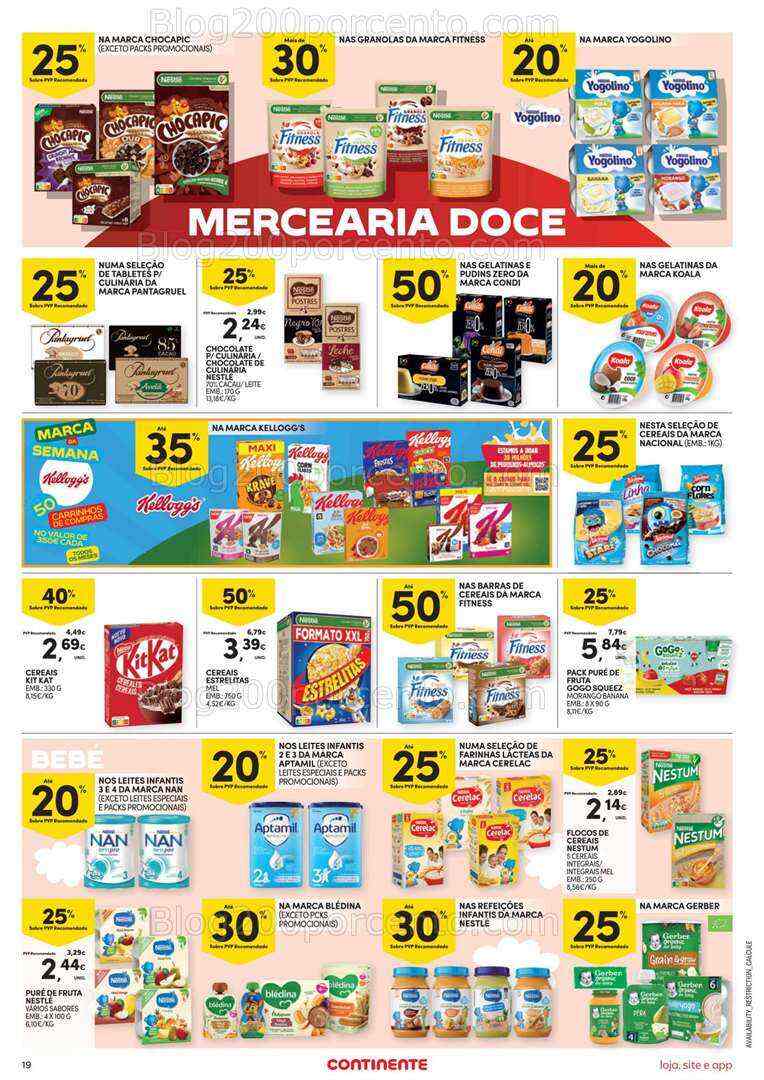 Antevisão Folheto CONTINENTE Hiper - Modelo Promoções de 18 a 24 julho