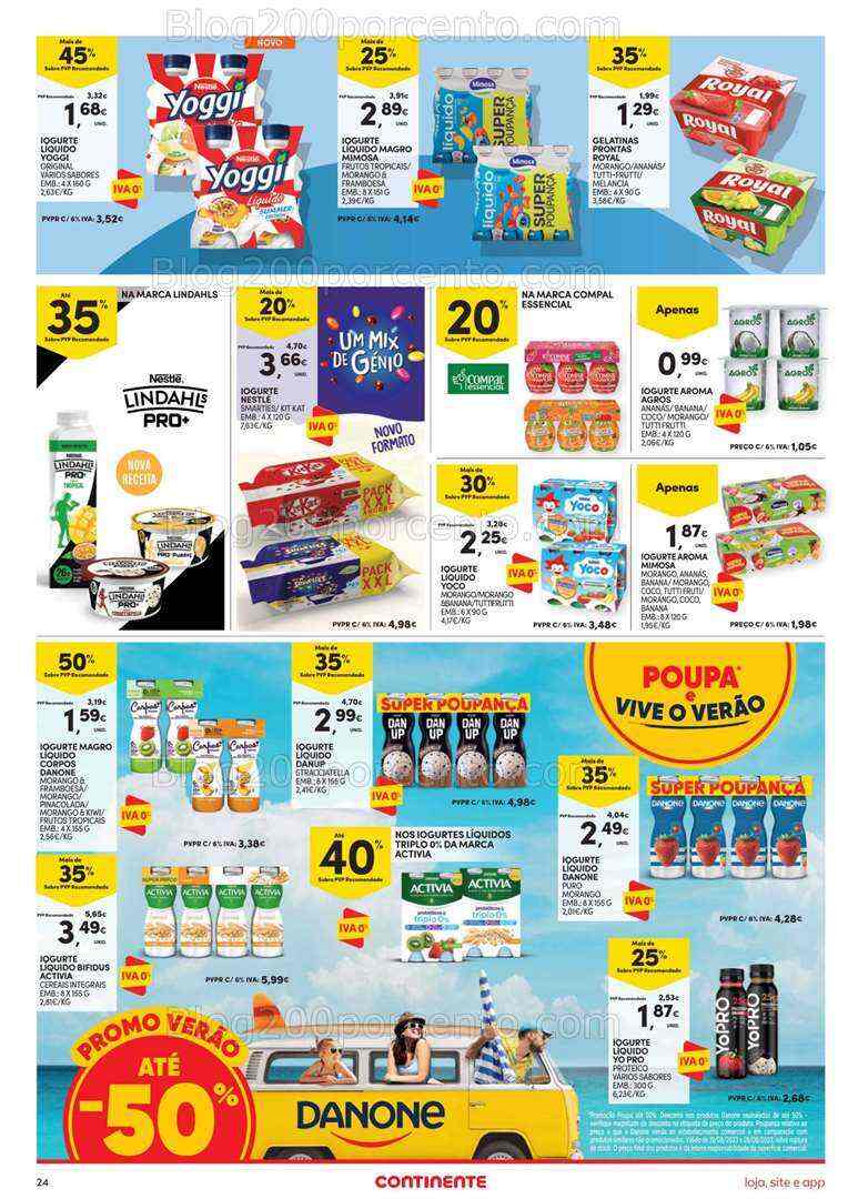 Antevisão Folheto CONTINENTE Hiper - Modelo Promoções de 18 a 24 julho