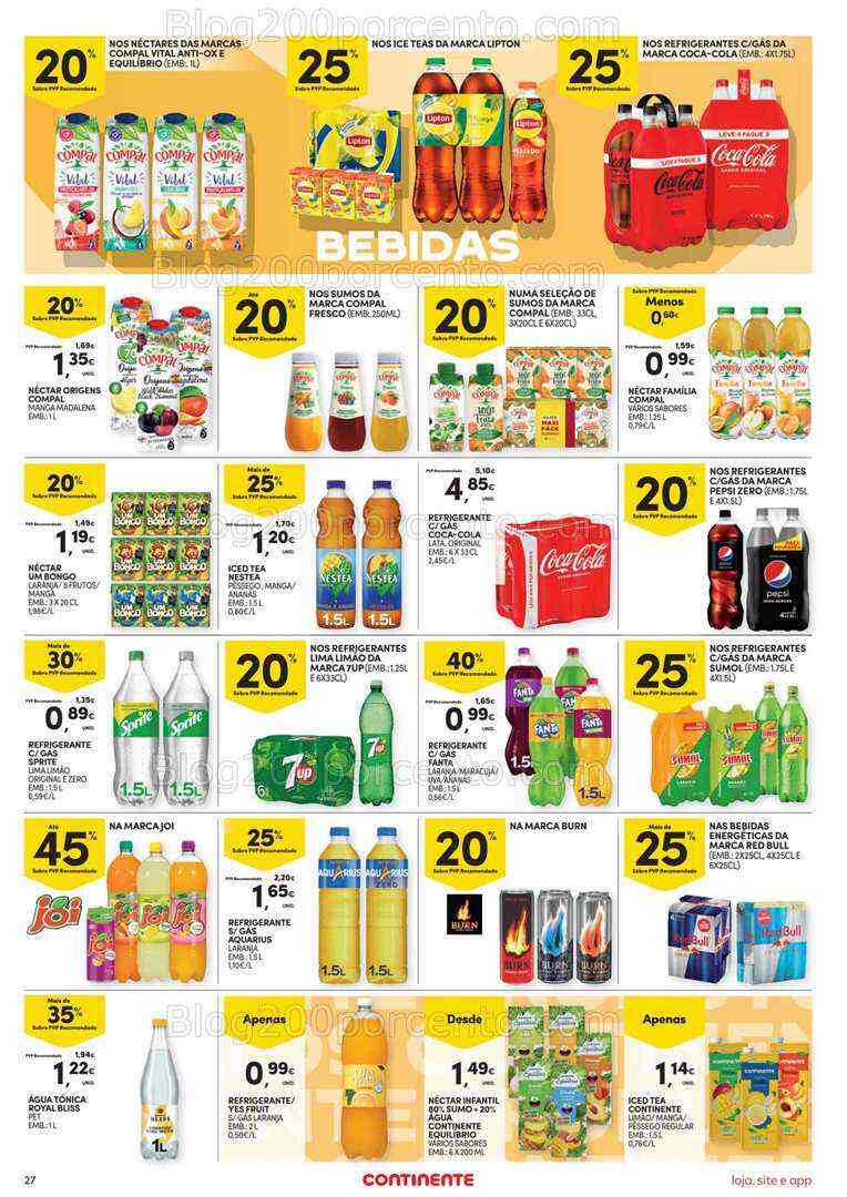 Antevisão Folheto CONTINENTE Hiper - Modelo Promoções de 18 a 24 julho