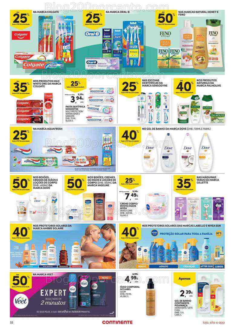 Antevisão Folheto CONTINENTE Hiper - Modelo Promoções de 18 a 24 julho