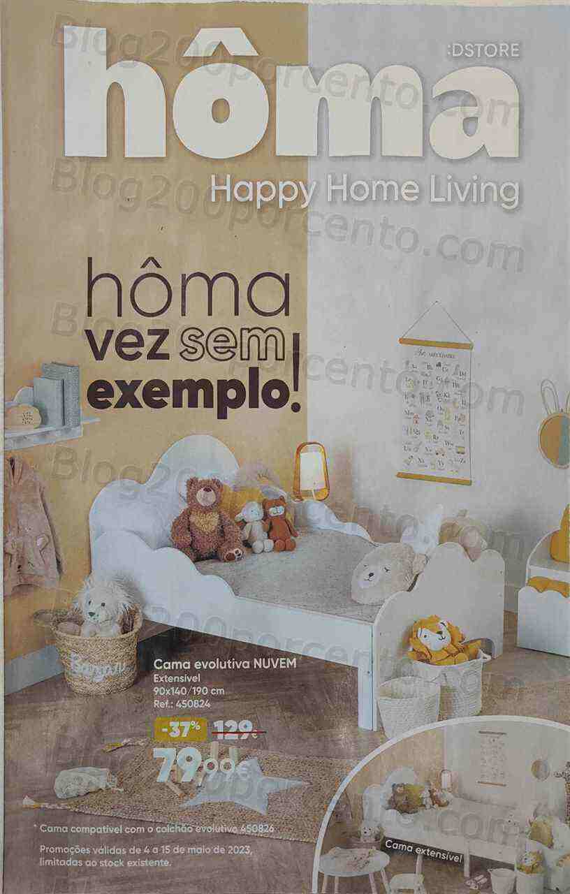 Antevisão Folheto HÔMA Promoções de 4 a 15 maio