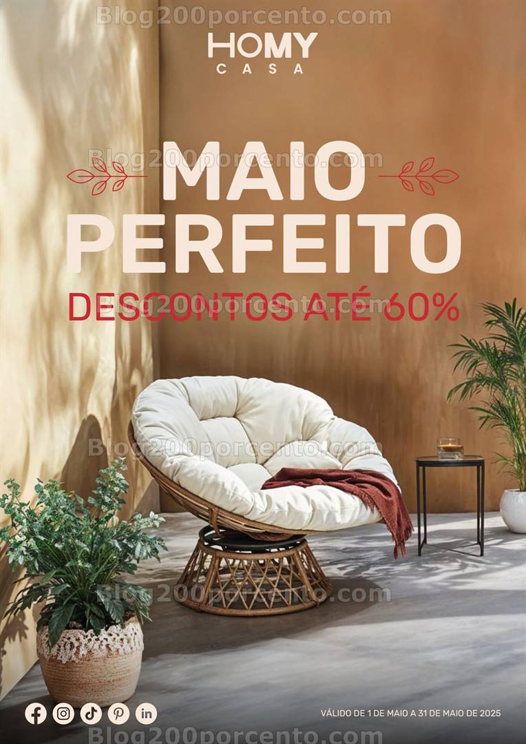 Antevisão Folheto HOMY Casa Promoções até 31 de maio