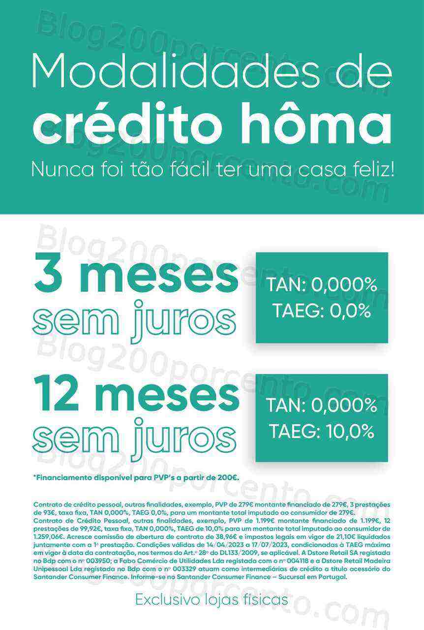 Antevisão Folheto HÔMA Ar Livre Promoções de 14 abril a 17 julho
