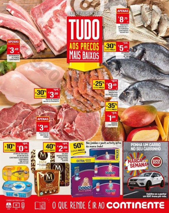 Antevisão Folheto CONTINENTE Madeira Promoções 