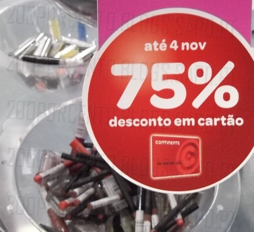 75% em Maquilhagem na Wells