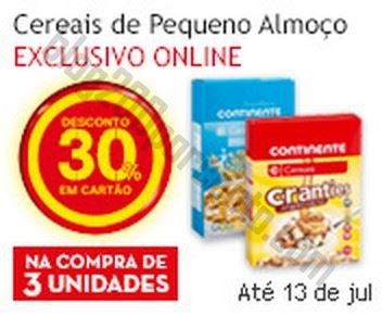 Acumulação CONTINENTE L3P2 + 50% Cereais