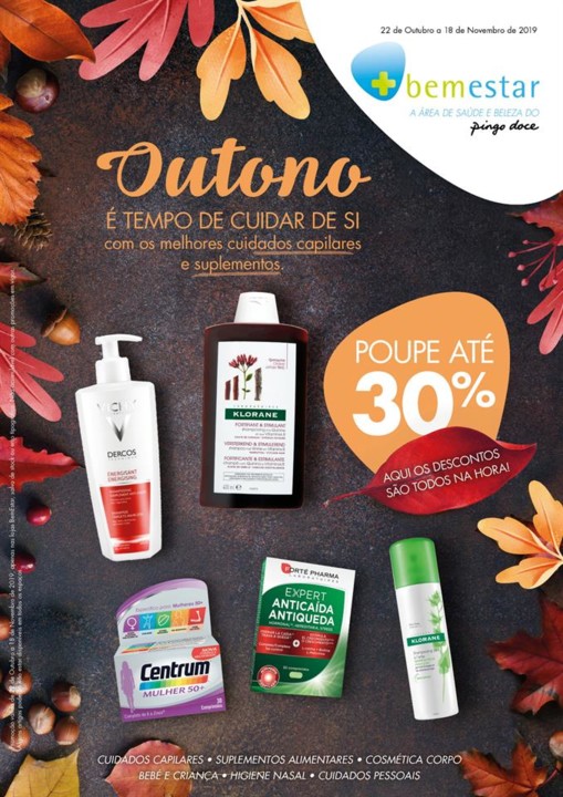 Antevisão Folheto PINGO DOCE Bem estar Outono Pro