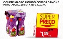 Acumulação com vale | CONTINENTE | Danone