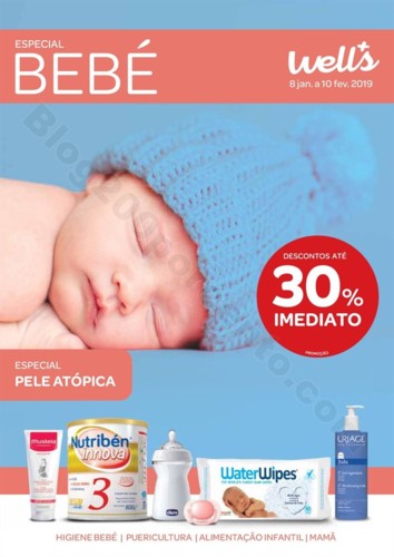 Antevisão Folheto WELLS Especial Bebé Promoçõe