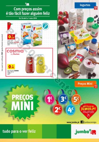 Antevisão Folheto JUMBO Promoções de 18 abril a