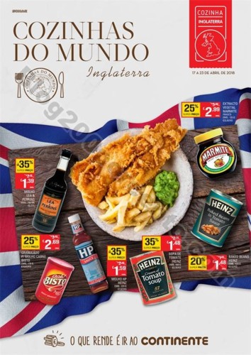 Antevisão Folheto CONTINENTE Cozinhas do mundo de