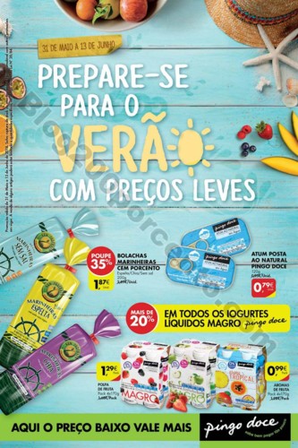 Antevisão Folheto PINGO DOCE Verão promoções d