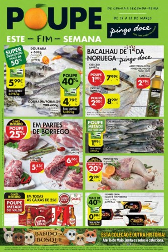 Antevisão Folheto PINGO DOCE Fim de Semana 14 a 1